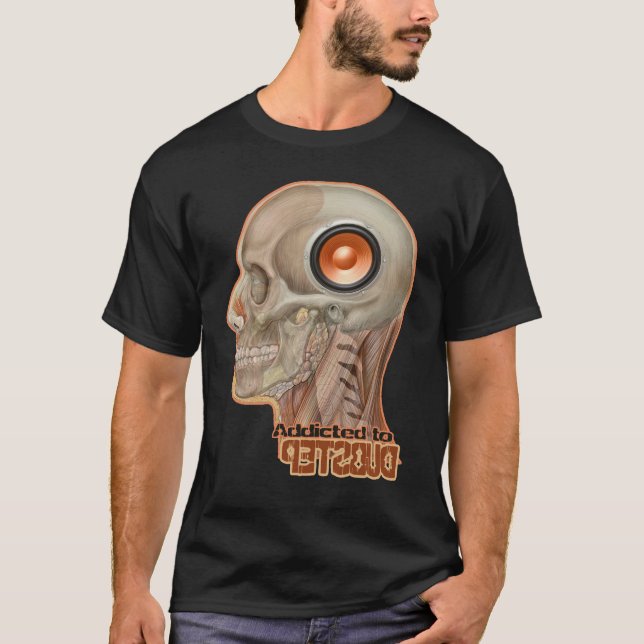 T-shirt Caisson de basse dubstep - Sous-basse 2STEP-DnB (Devant)