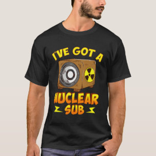 T-shirt Caisson de basses pour les fans de Home Theatre et