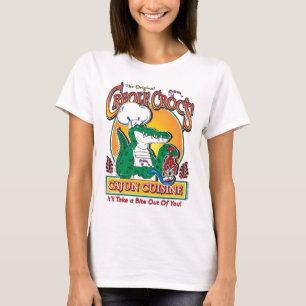 T-shirt Cajun Crocs Cuisine Céole