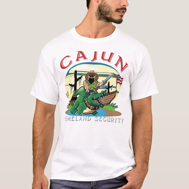 T-shirt Cajun homeland.jpg (Devant)