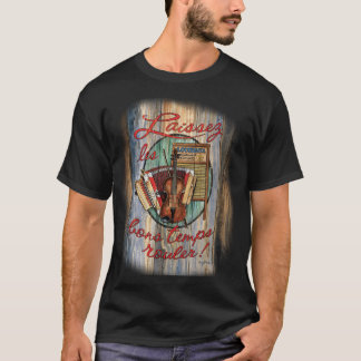 T-shirt Cajun-Musique-Instruments