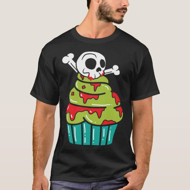 T-shirt Cake Or Death (Devant)