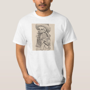 T-shirt Calavera De Francisco Madero Jose Guadalupe Posada