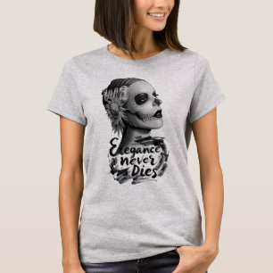T-shirt Calavera monochrome