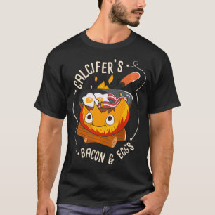 T-shirt Calcifers Bacon And Egg I Camping Cooking I Bacon