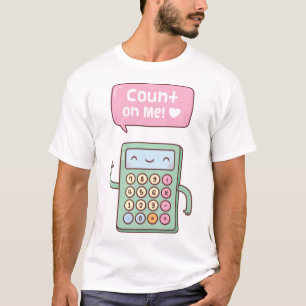 T-shirt Calcul mignon Compter Sur Moi Pun