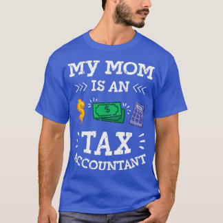 T-shirt Calculateur Comptes créditeurs Comptable de taxe l
