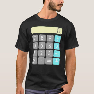 T-shirt Calculatrice Costume Halloween Math Geek Cool de p