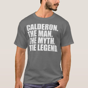 T-shirt Calderon Calderon Nom de famille Calderon Nom de f