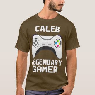 T-shirt Caleb Joueur légendaire Jeu vidéo personnalisé