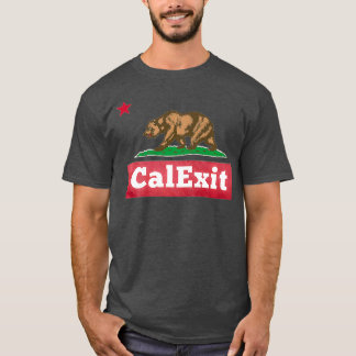 T-shirt CalExit California Quitter États-Unis Secede