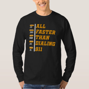 T-shirt Calibre Plus Rapide Que La Compression 911 Proprié