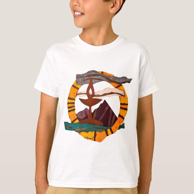 T-shirt Calice d'UUSS, universaliste unitarien, UU, (Devant)