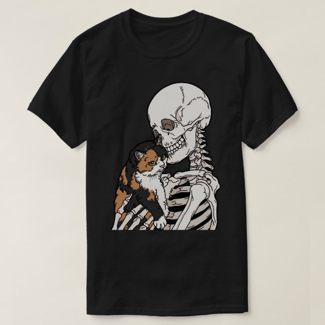 T-shirt Calico Cat Friend (Design devant)