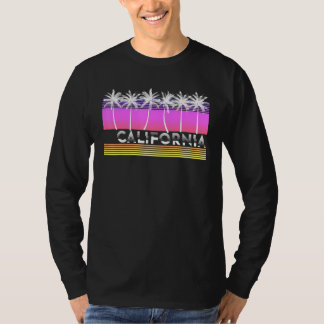 T-shirt California Beach 80s 90s Vaporwave Palm esthétique