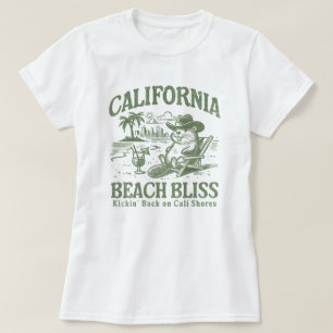 T-shirt California Beach Bliss sur Cali Shores