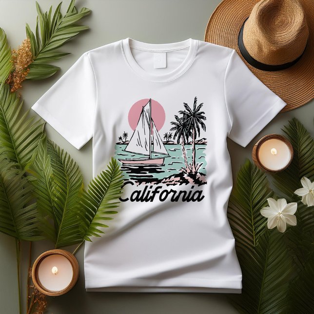 T-shirt California Beach Life (Créateur téléchargé)