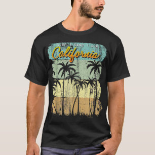 T-shirt California Beach Surf d'été Surfer Cadeau Vintage