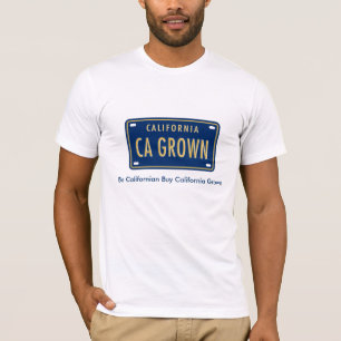 T-shirt California Grown Logo Mens