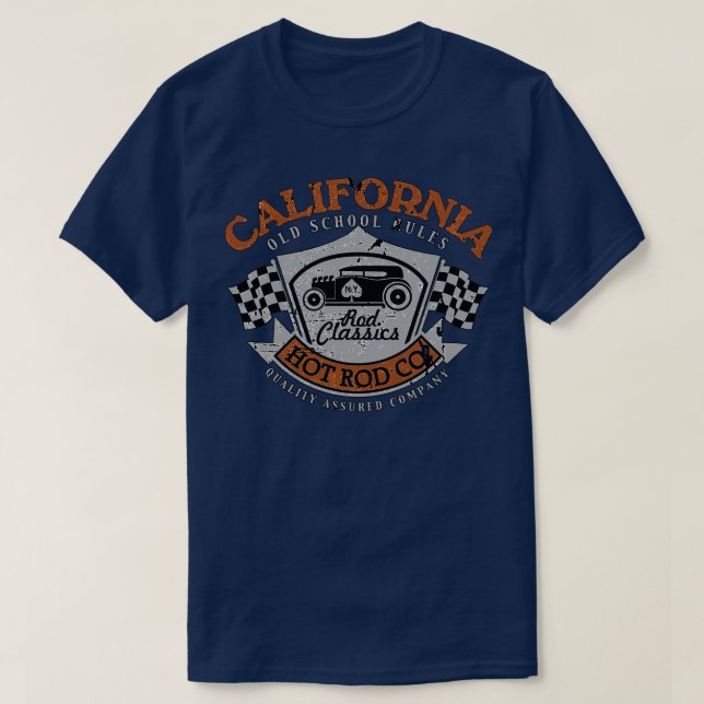 T-shirt California Hot Rod Classic (Design devant)