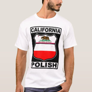T-shirt California Polonais American Tee