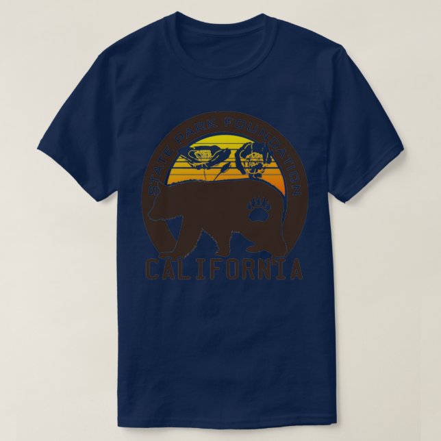 T-shirt California State Park  (Design devant)