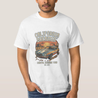 T-shirt California Sunset Highway Dreams