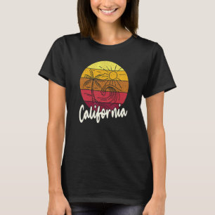 T-shirt California Surfing Vêtements Pour Surfeur De Surf