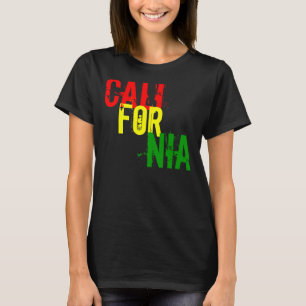 T-shirt Californie Rasta