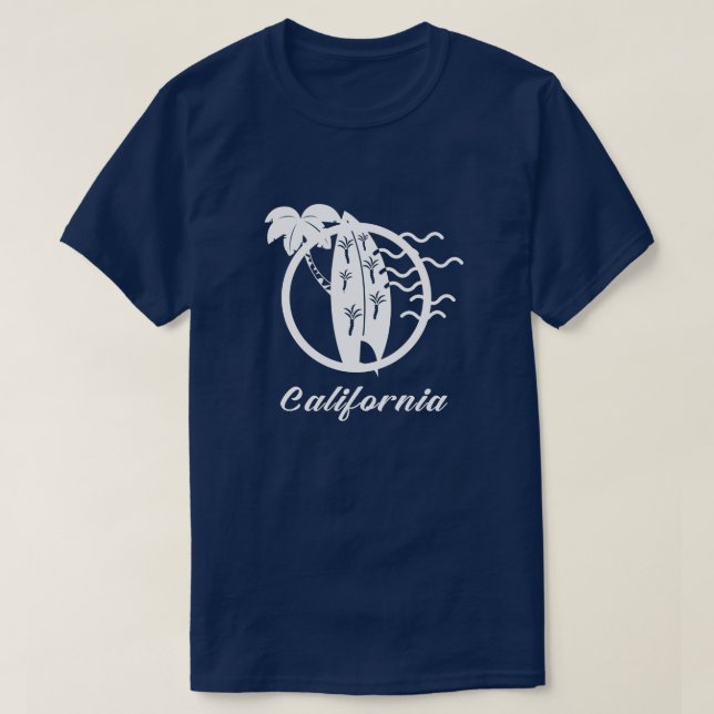 T-shirt Californie Surf (Design devant)