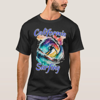 T-shirt Californie Surf