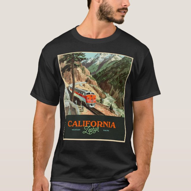 T-shirt Californie Zephyr (Devant)