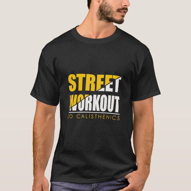 T-shirt Calisthénisme de rue (Devant)