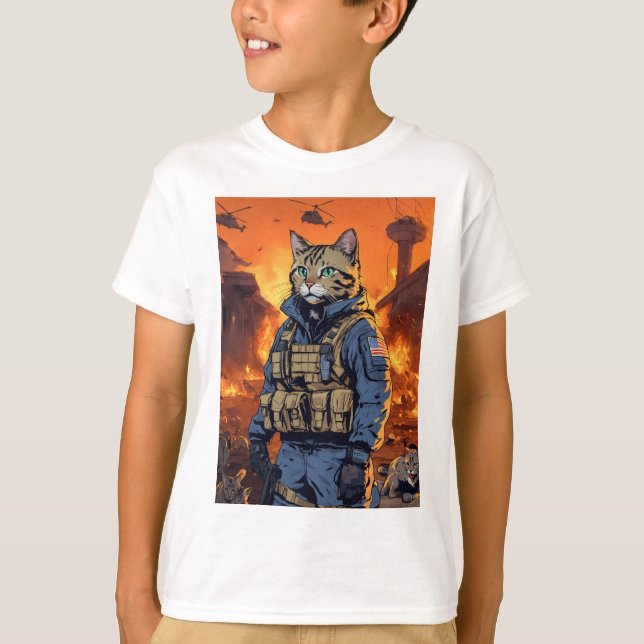 T-shirt Call of duty chat style enfants Fansion (Devant)