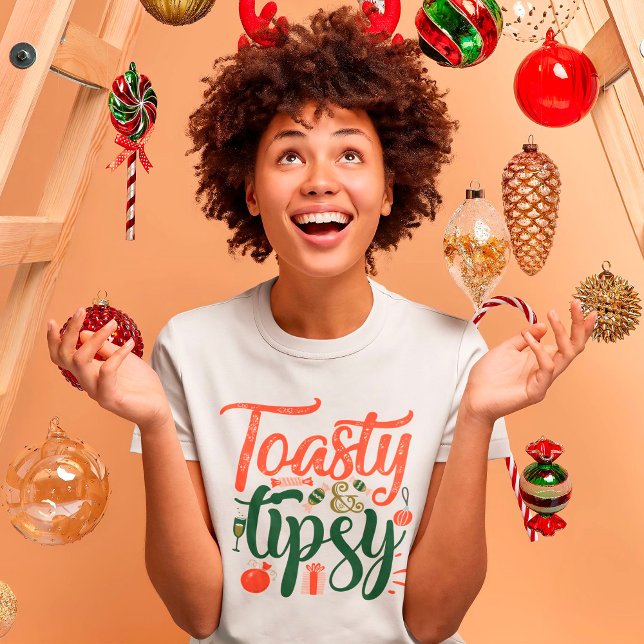 T-shirt Calligraphie De Noël Toassy Et Tipsy (Créateur téléchargé)