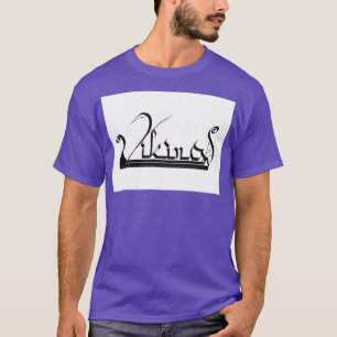 T-shirt Calligraphie de Vikings