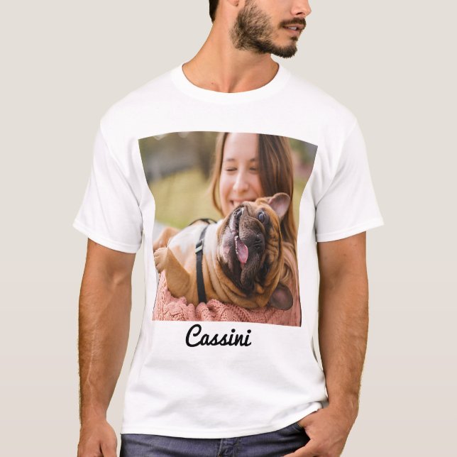 T-shirt Calligraphie tendance Nom du script Anniversaire d (Devant)