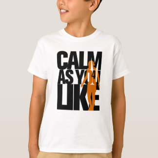 T-shirt Calme comme vous voulez (BlackOrange) LFC Liverpoo
