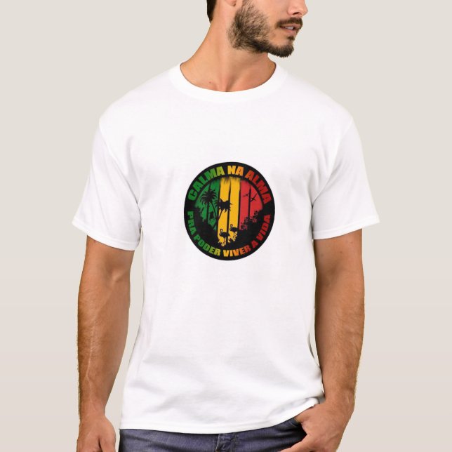 T-shirt calme dans l'âme (Devant)