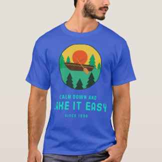 T-shirt Calme Et Lac Il Facile Lake Lover 2