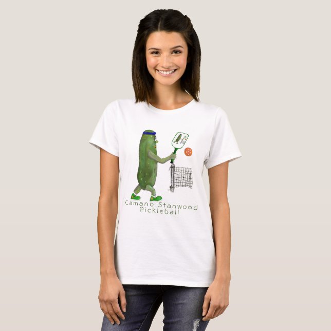 T-shirt Camano Stanwood Pickleball (Devant entier)