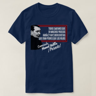 T-SHIRT CAMARADA MANUEL HEDILLA