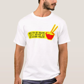 T-shirt Camarade jaune