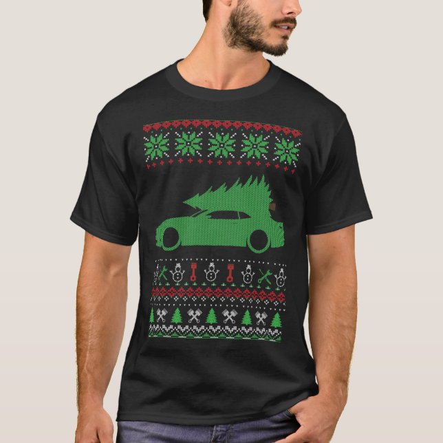 T-shirt Camaro 2010 Christmas Ugly Sweater XMAS   Camaro T (Devant)