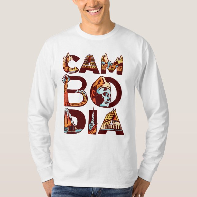 T-shirt Cambodge (Devant)