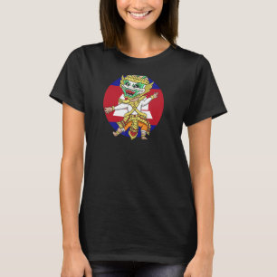 T-shirt Cambodge Khmer traditionnel Reamer de danse cambod
