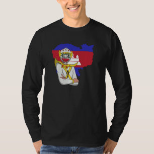 T-shirt Cambodge Khmer traditionnel Reamer de danse cambod