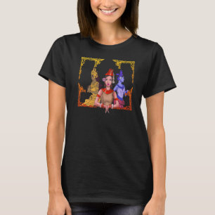 T-shirt Cambodge Khmer traditionnelle danse Apsara