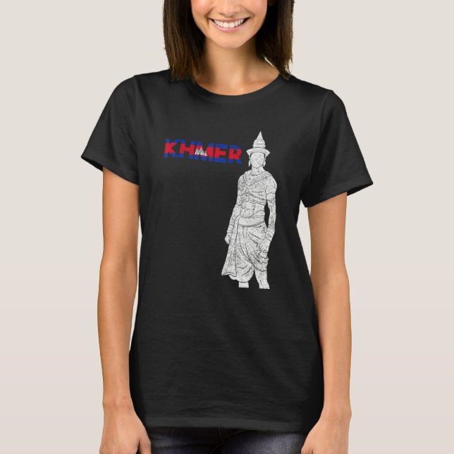 T-shirt Cambodia Cambodian Khmer Traditional Dance Reamker (Devant)