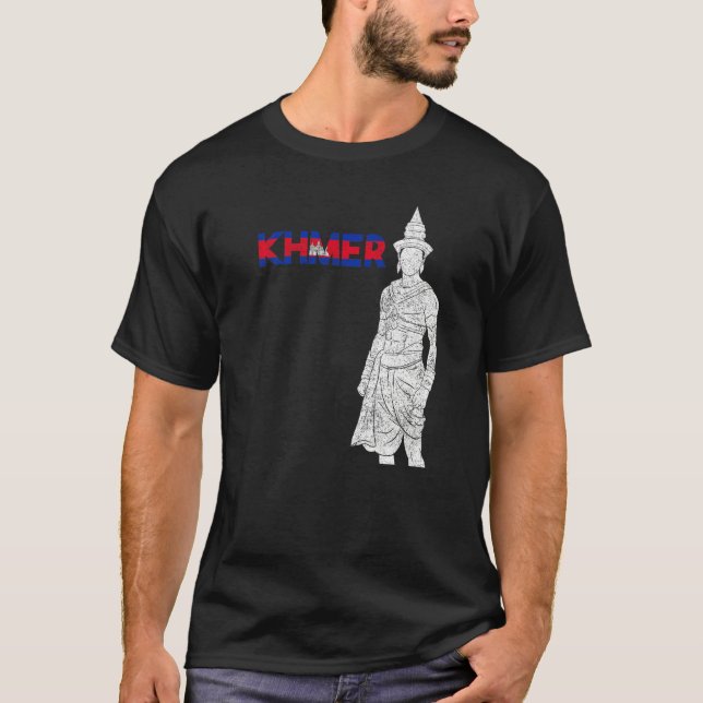 T-shirt Cambodia Cambodian Khmer Traditional Dance Reamker (Devant)